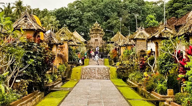 Tirta Empul Holywater, Penglipuran & Waterfall Tibumana, Private Driver Tour